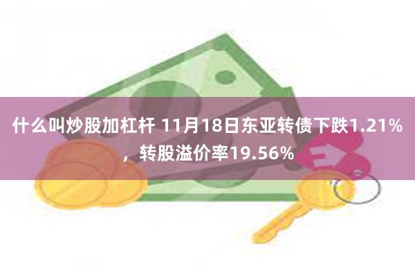 什么叫炒股加杠杆 11月18日东亚转债下跌1.21%，转股溢价率19.56%