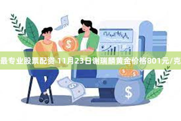 最专业股票配资 11月23日谢瑞麟黄金价格801元/克