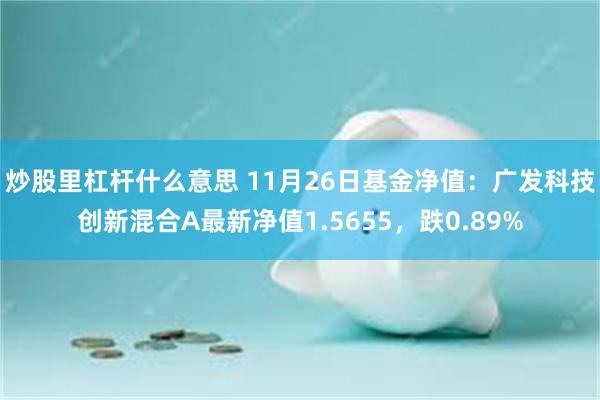 炒股里杠杆什么意思 11月26日基金净值：广发科技创新混合A最新净值1.5655，跌0.89%